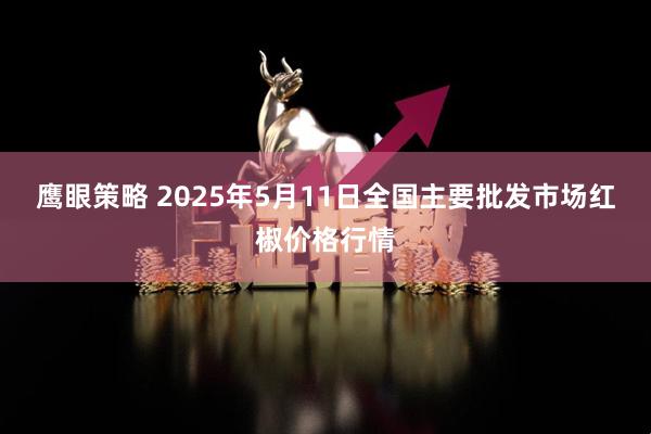 鹰眼策略 2025年5月11日全国主要批发市场红椒价格行情