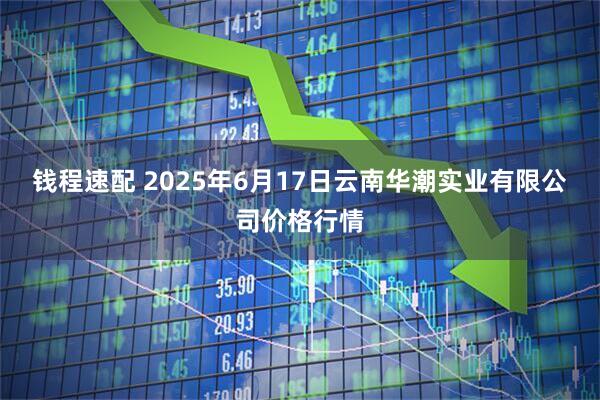钱程速配 2025年6月17日云南华潮实业有限公司价格行情