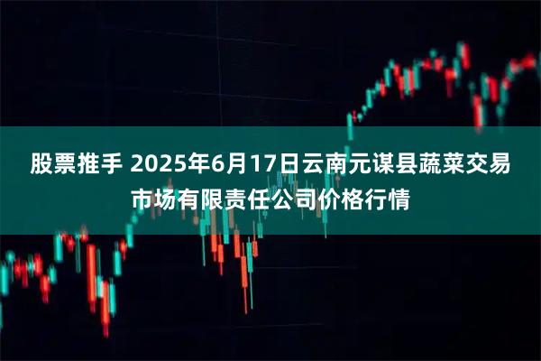 股票推手 2025年6月17日云南元谋县蔬菜交易市场有限责任公司价格行情